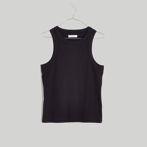 Supima® Rib Cutaway Tank XS/S made well